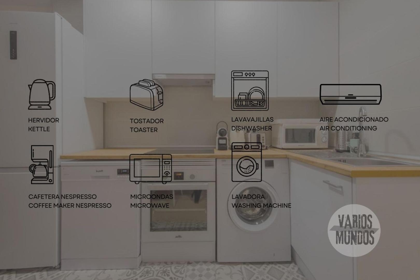 Downtown&New Apt Para 9Pax En La Plaza De Chueca Madrid Kültér fotó